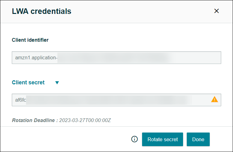 amazon-rotate-lwa-client-secret